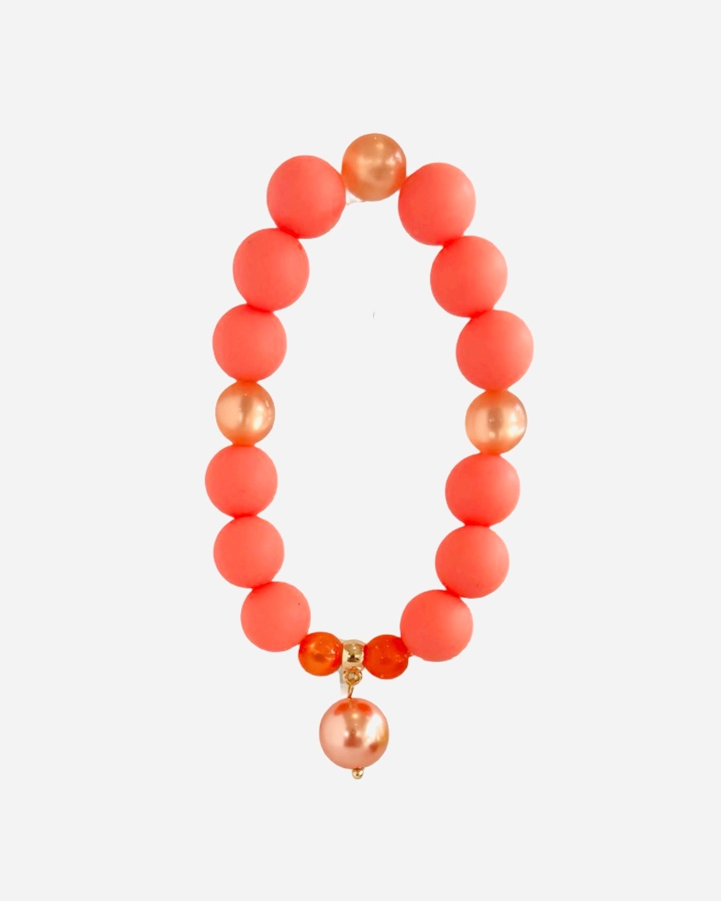 Peach Melba Crumpet bracelet