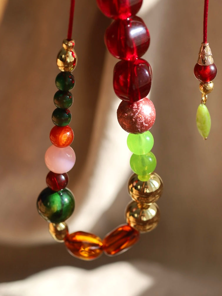 Tutti Vintage Bead Multi Wear Necklace