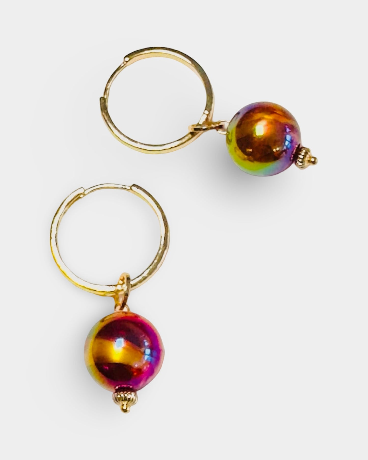 Neri Amber hoops