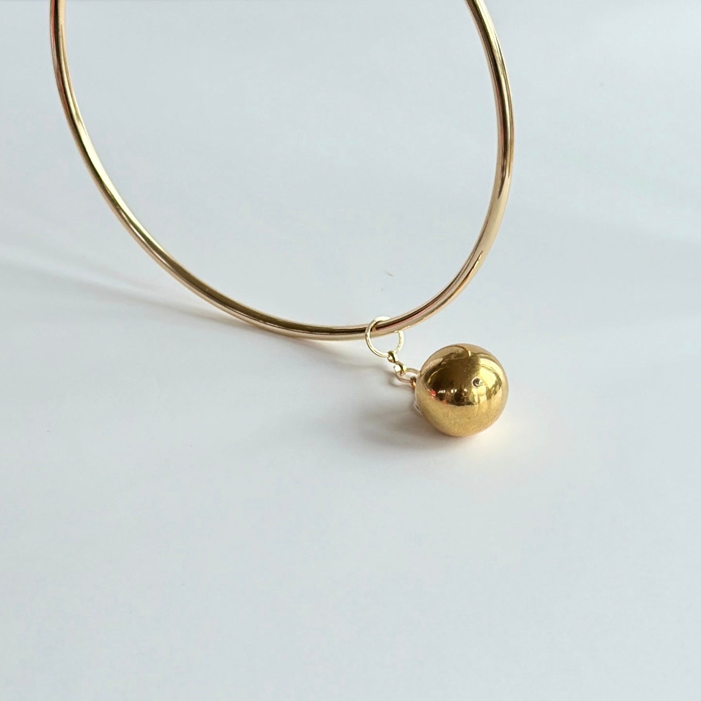 Gold Beaded 14k gold filled Ball Choker