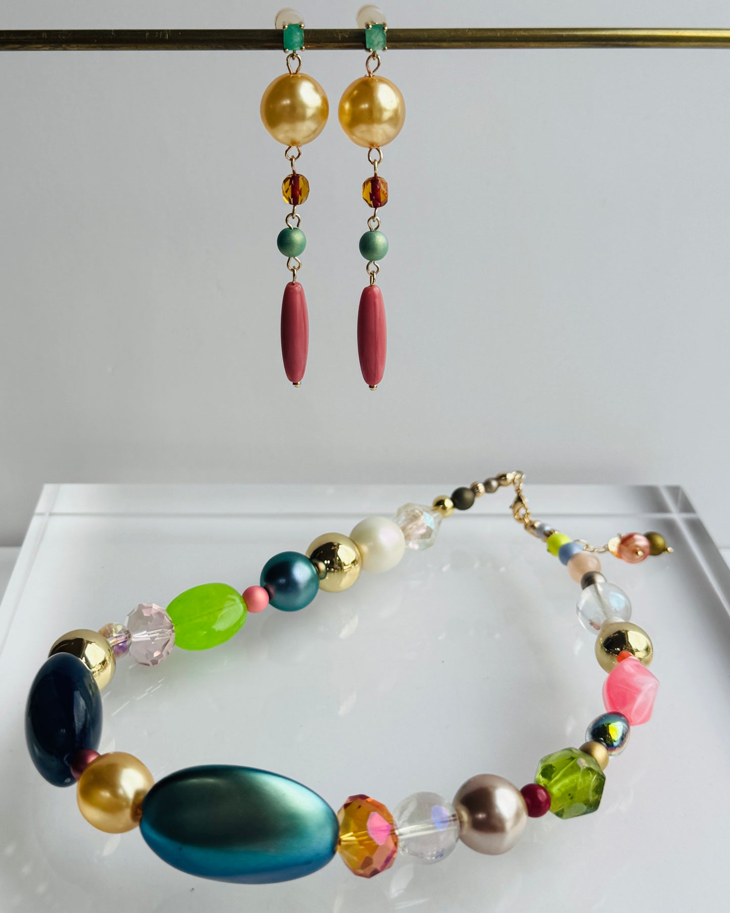 Juju glint doo crystal earrings