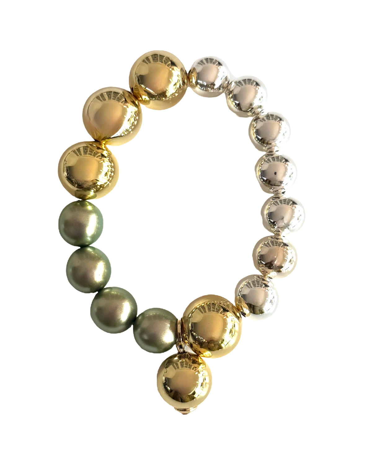 Snowdrop Iridescent Crystal Pearl Bracelet
