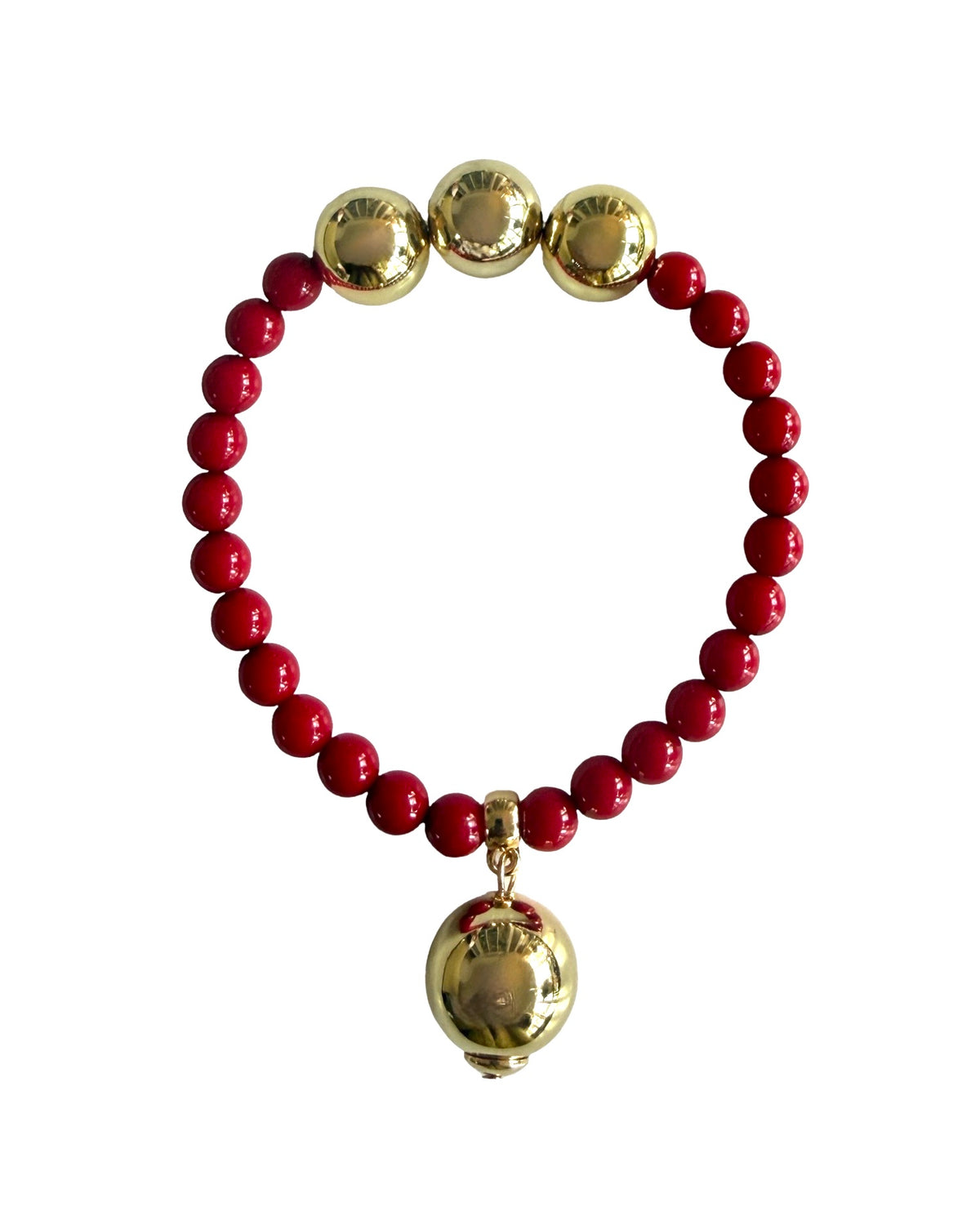 Betty Boo Red & Gold Bracelet