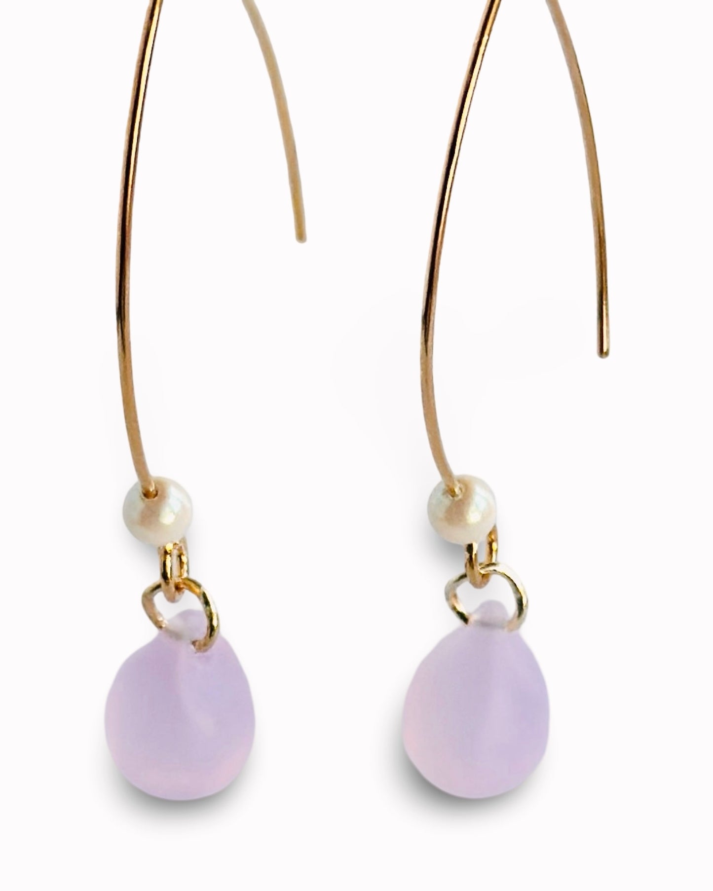 Jessica drop earrings in festive bloom