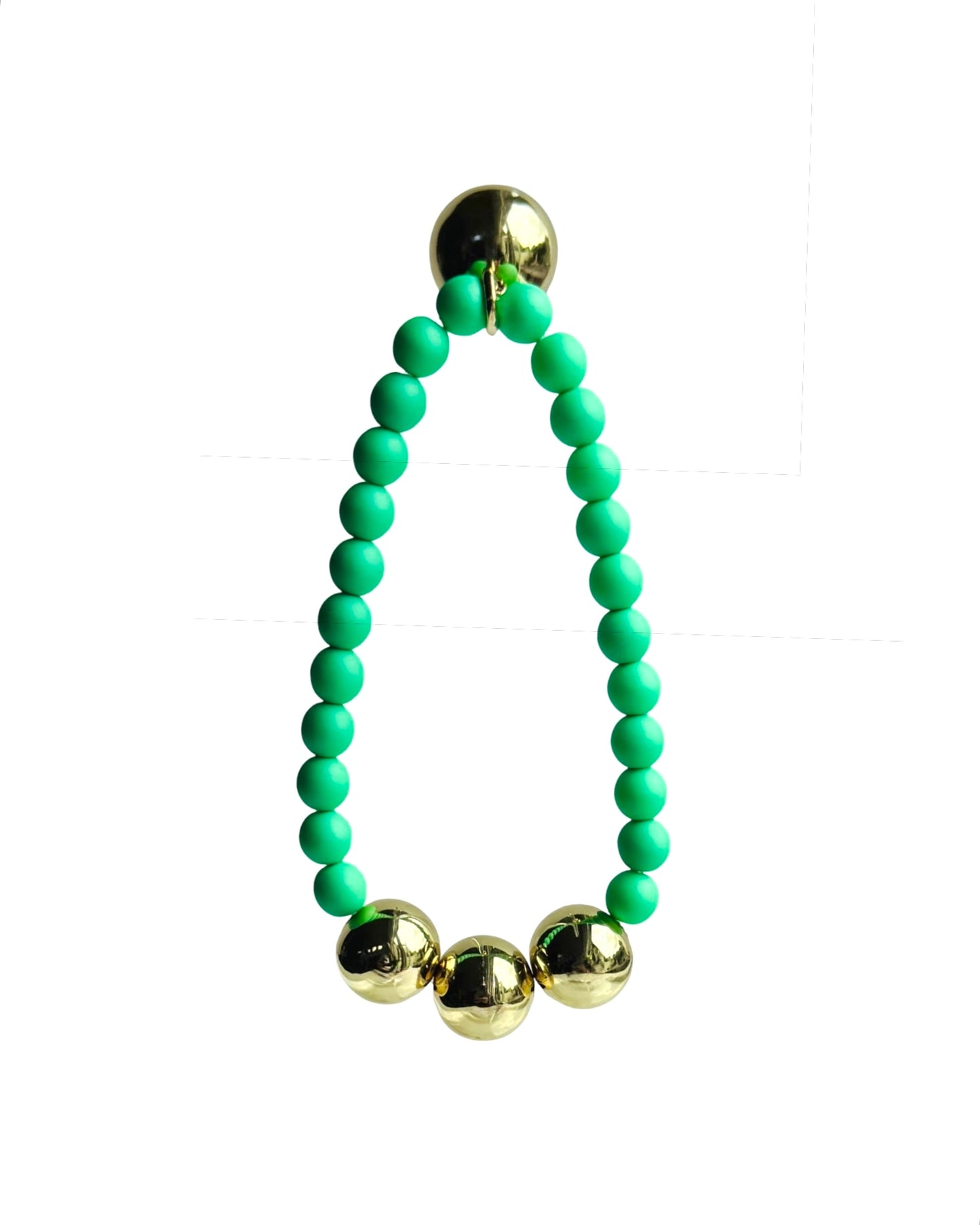 Betty boo French green crystal bracelet