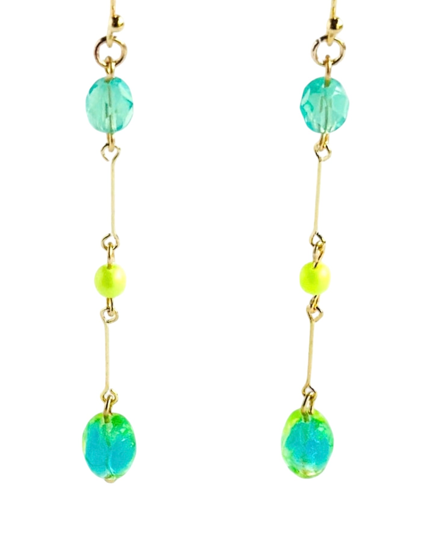 Nora drop crystal earrings