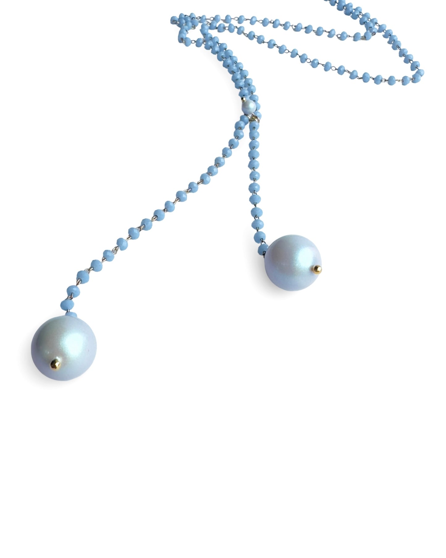 Powder blue Lia necklace