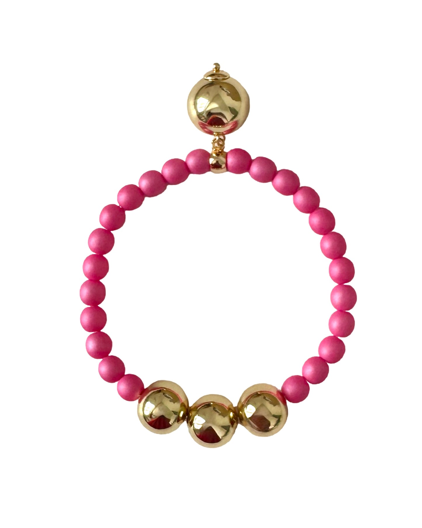 Betty boo french rose gold bracelet
