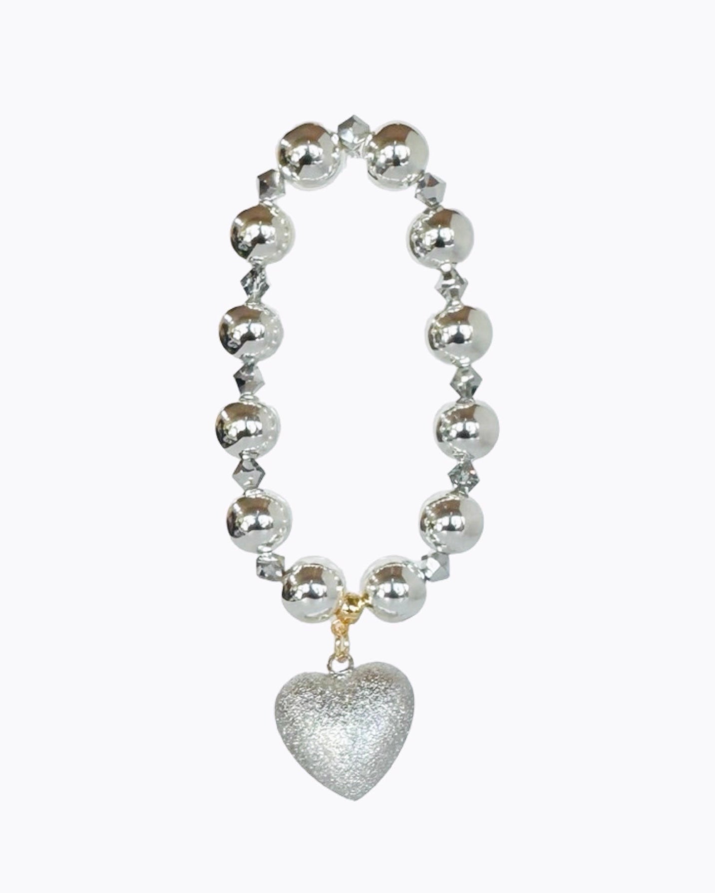 Twilight silver crystal sprinkle bracelet