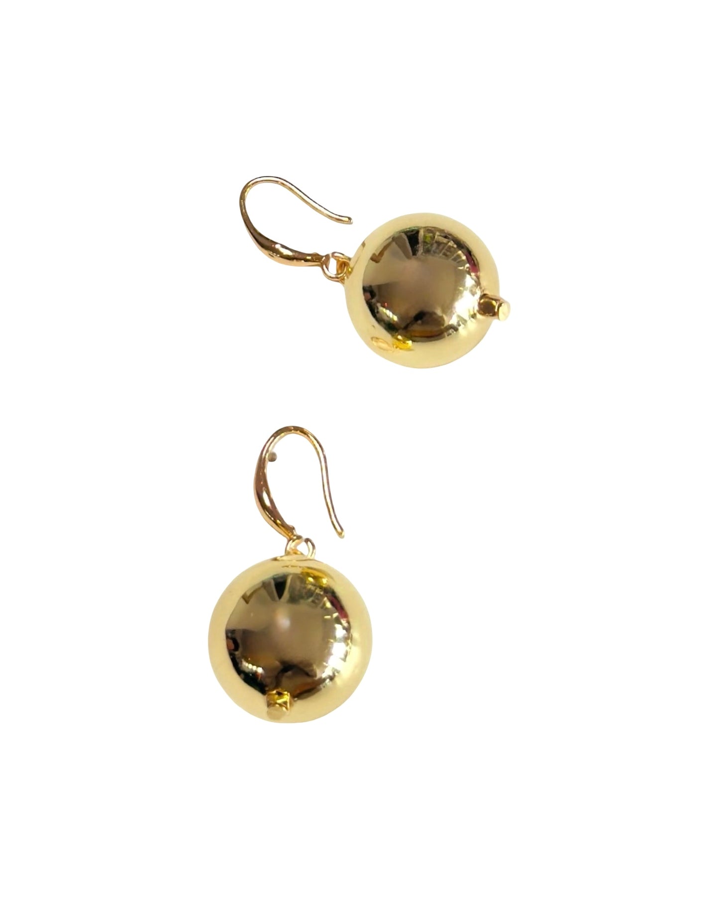 Moana drop gold earrings