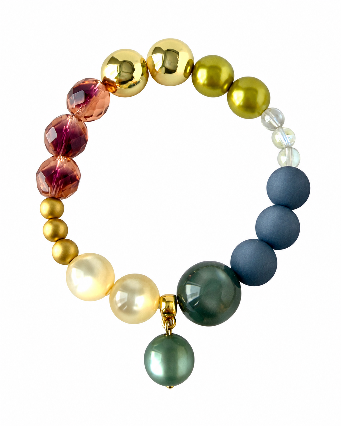 Mimi Luxe Cranberry Blueberry Bracelet | LOVE Beth