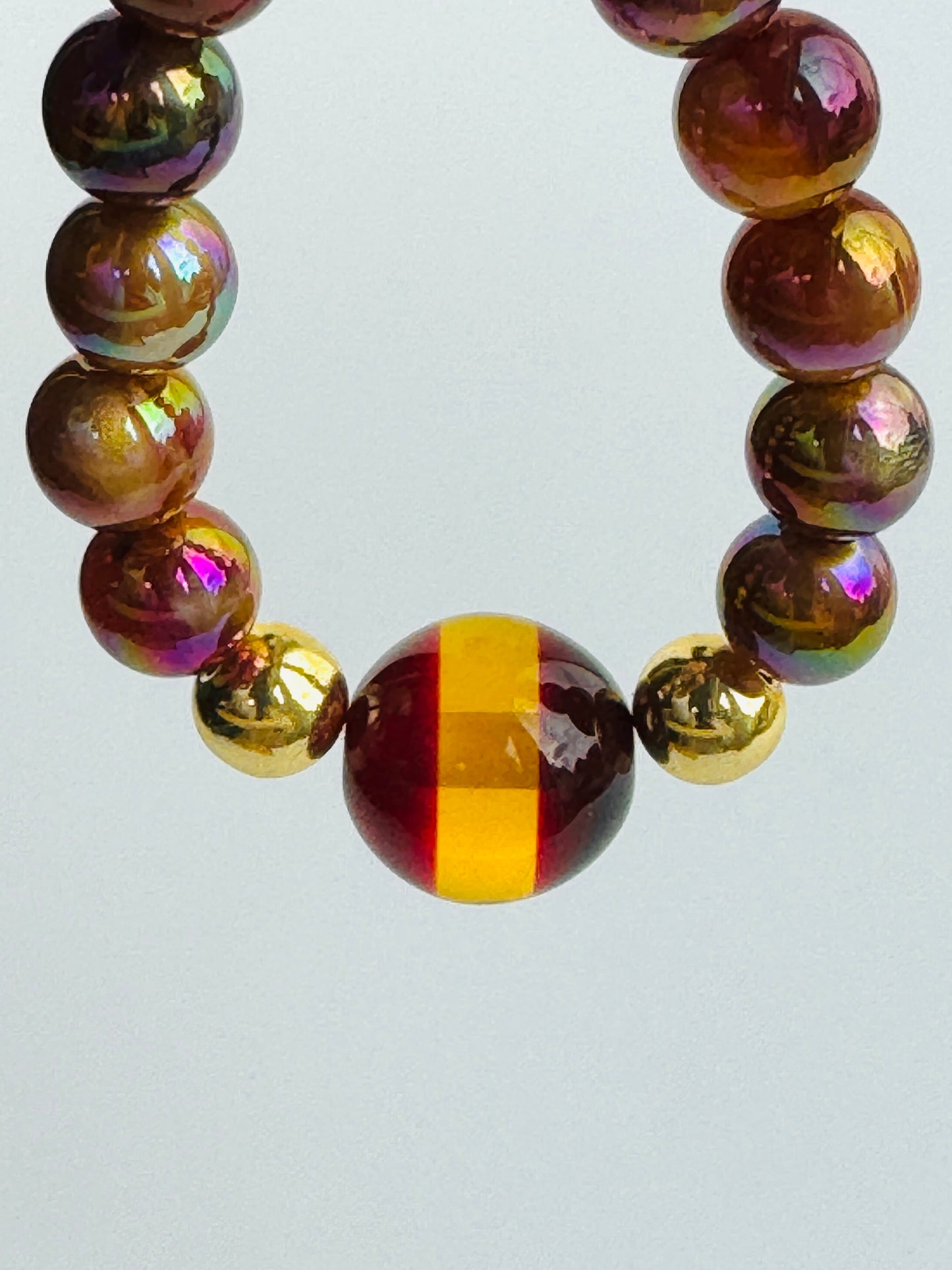 Toasted chestnut delight bracelet