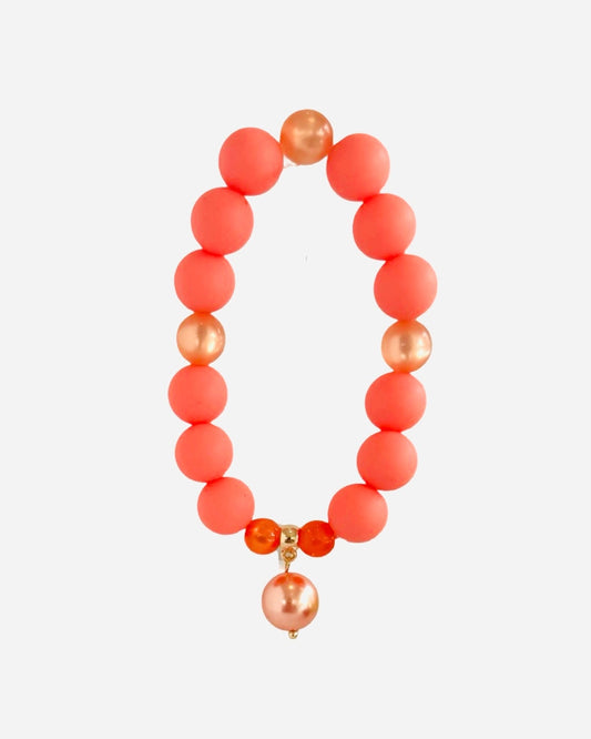 Peach Melba Crumpet bracelet