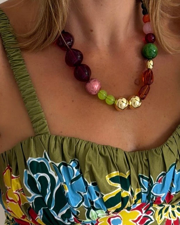 Tutti Vintage Bead Multi Wear Necklace