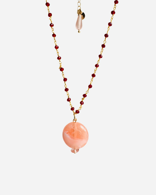 Symi Garnite necklace