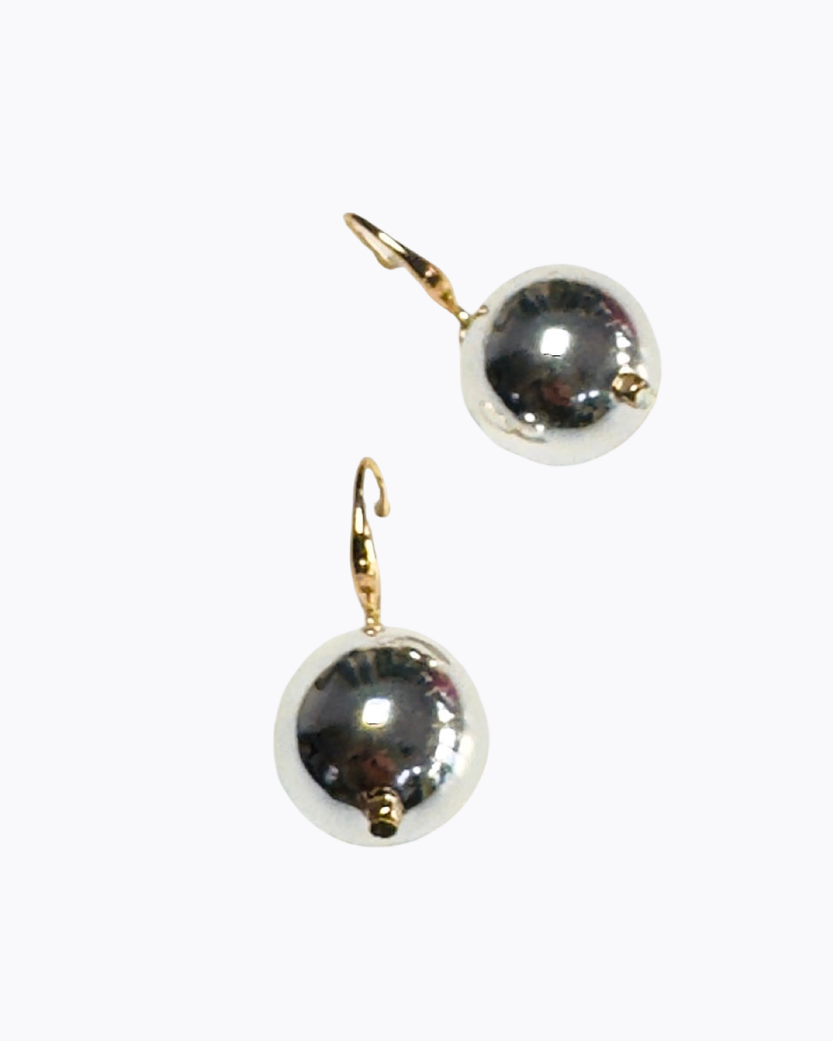 Moana silver drop earrings