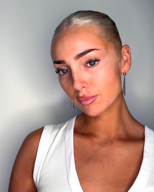 Maybelline gold filled drop earrings