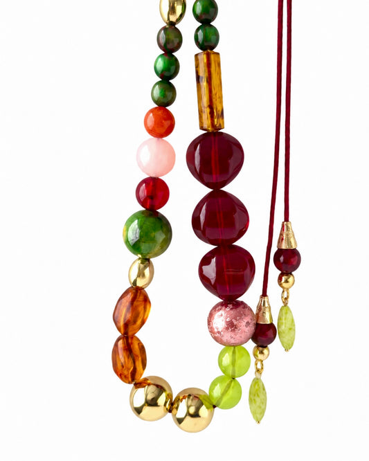 Tutti Vintage Bead Multi Wear Necklace