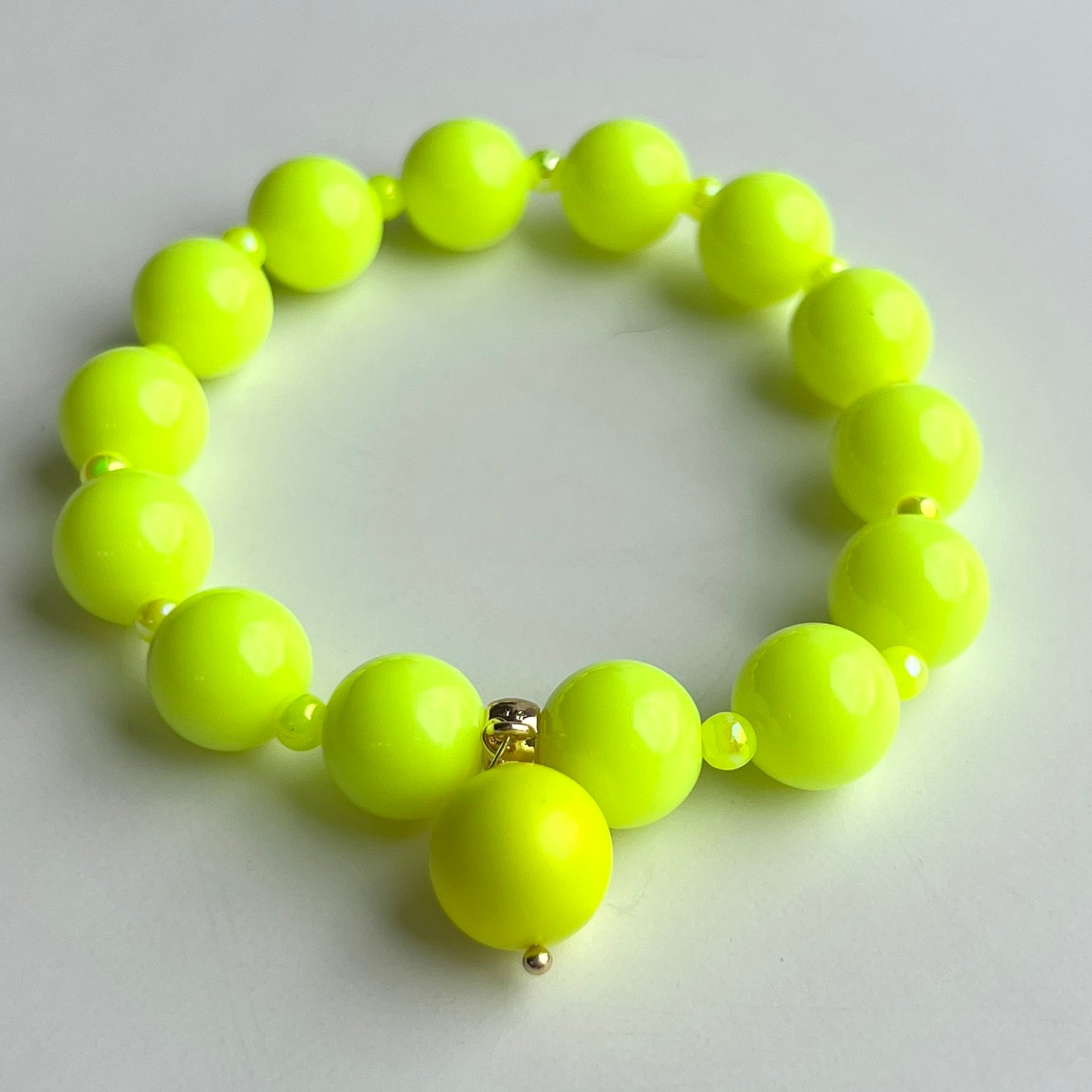 Beau Bracelet in Neon Yellow