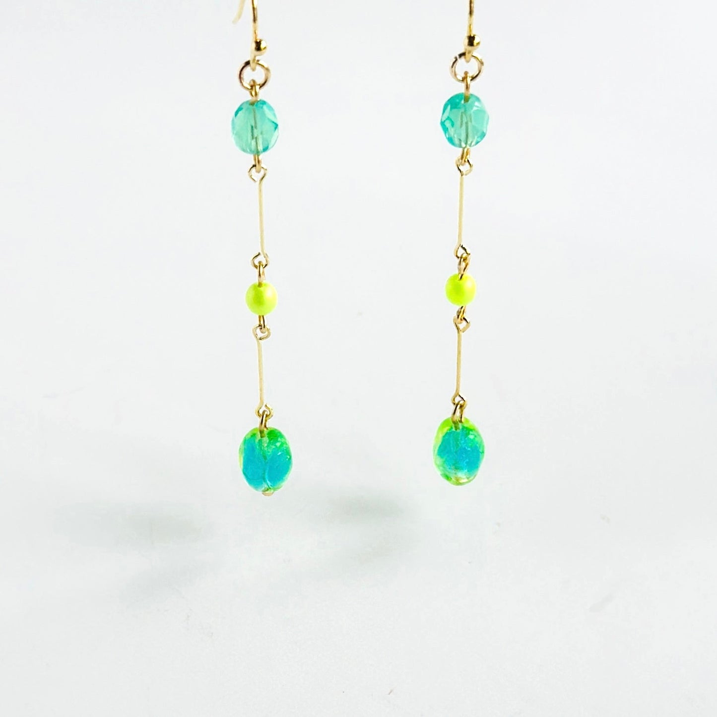 Nora drop crystal earrings