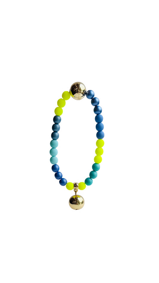 Tutti frutti blueberry blue bracelet