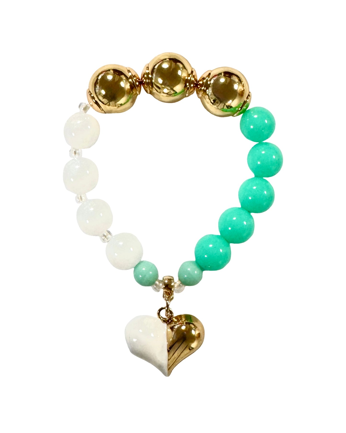 Cupids crush mint bracelet