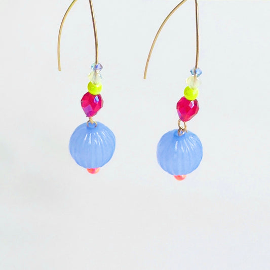 Bluebell berry dream earrings