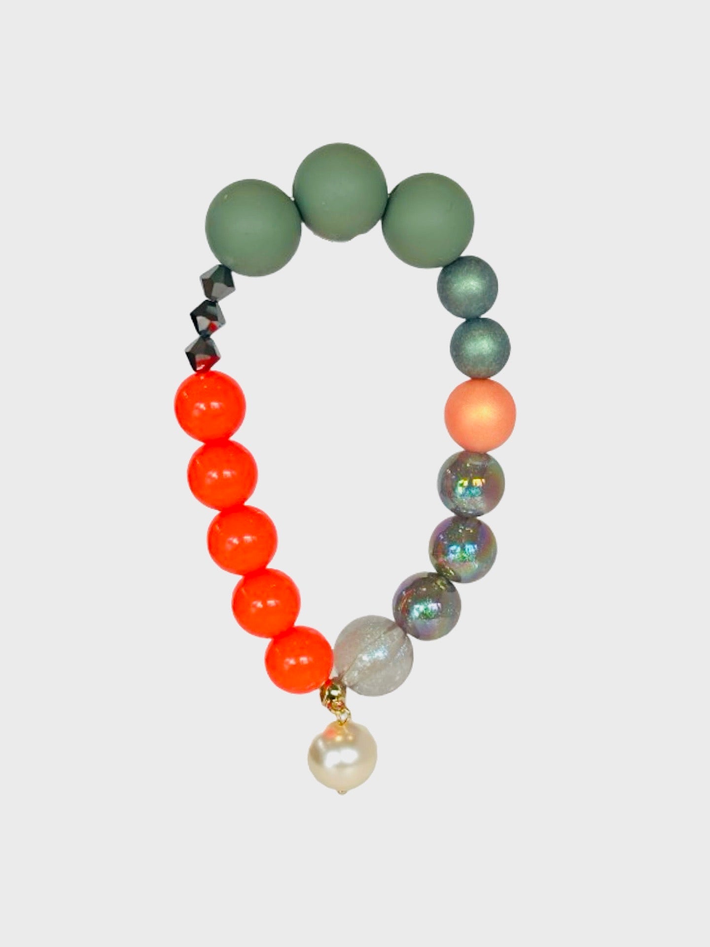 Tangerine citrus zing bracelet