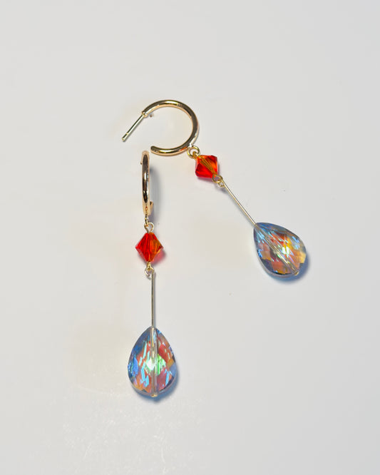 Cordelia Crystal drop earrings