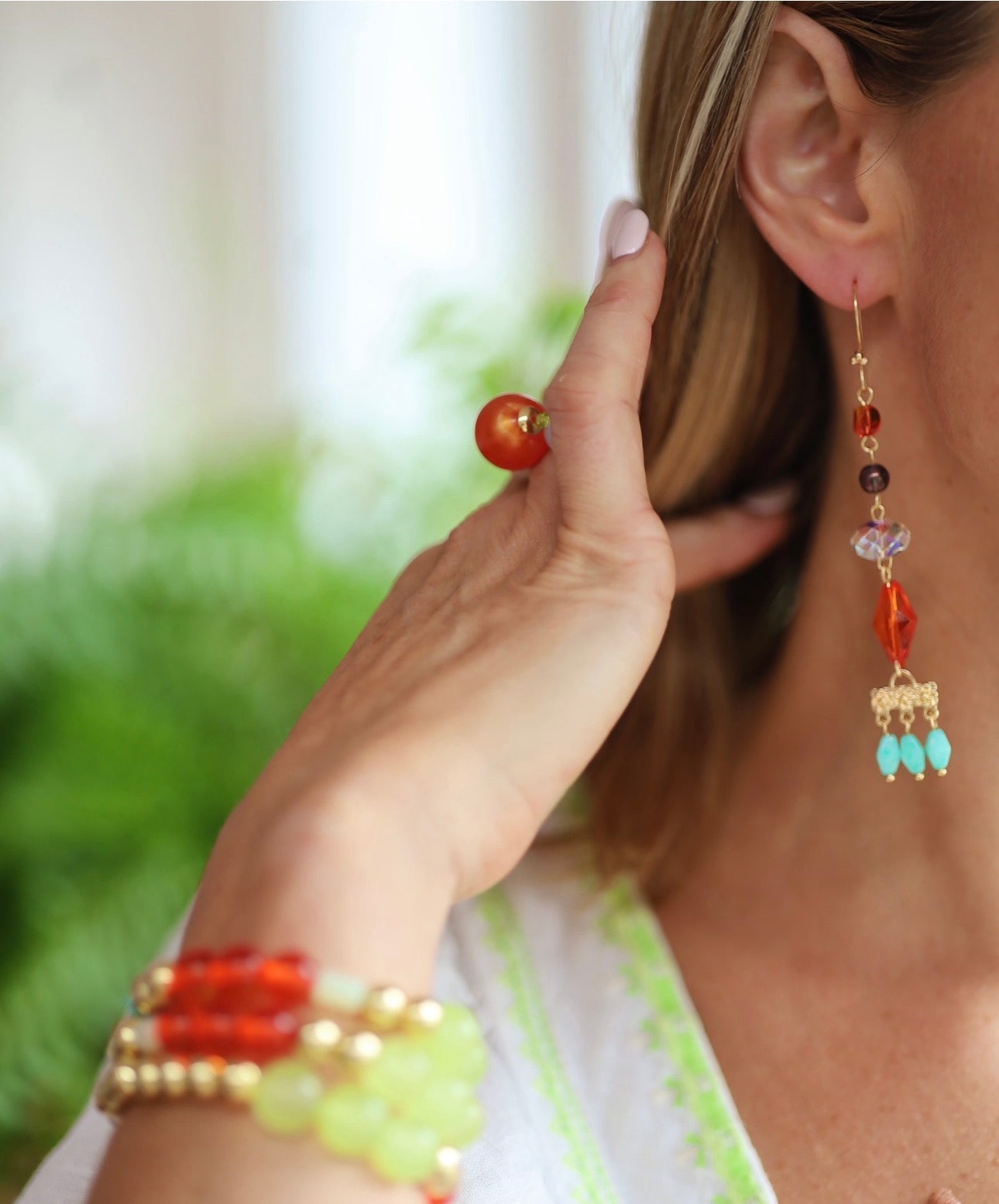 Vintage tango twist, crystal ring