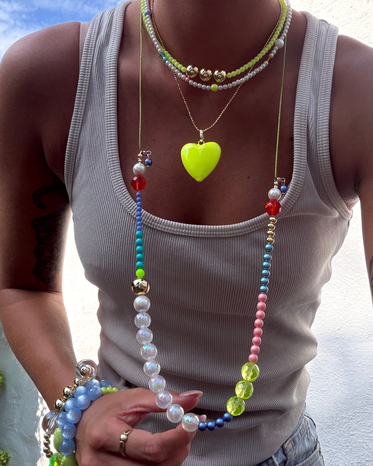 Bon Bon Tie Necklace