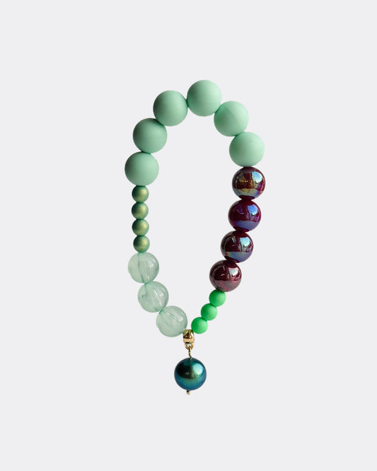 Pretty baby mint Melba bracelet