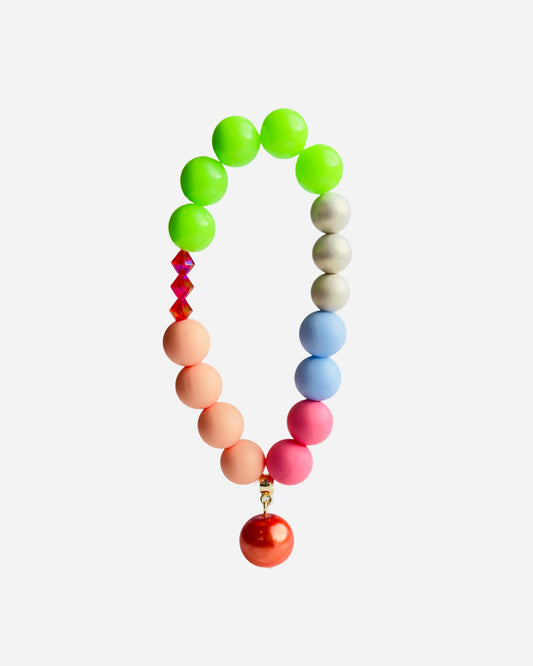 Pop Rocks beaded + crystal bracelet