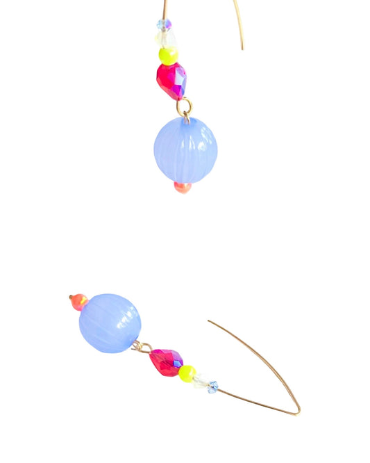 Bluebell berry dream earrings