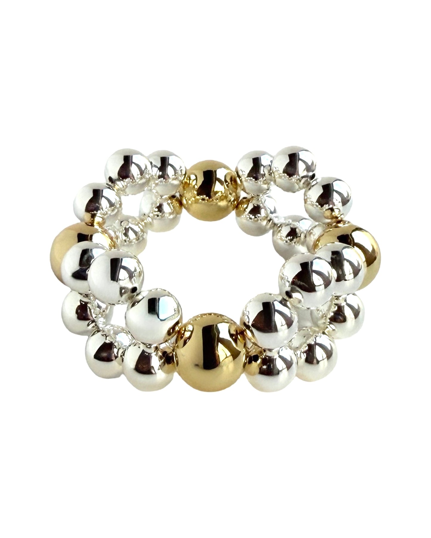 Cherry Skye silver gold cuff