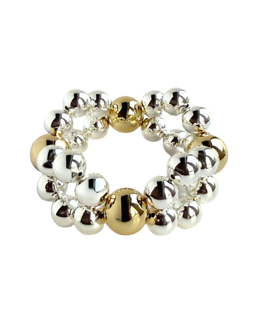 Cherry Skye silver gold cuff