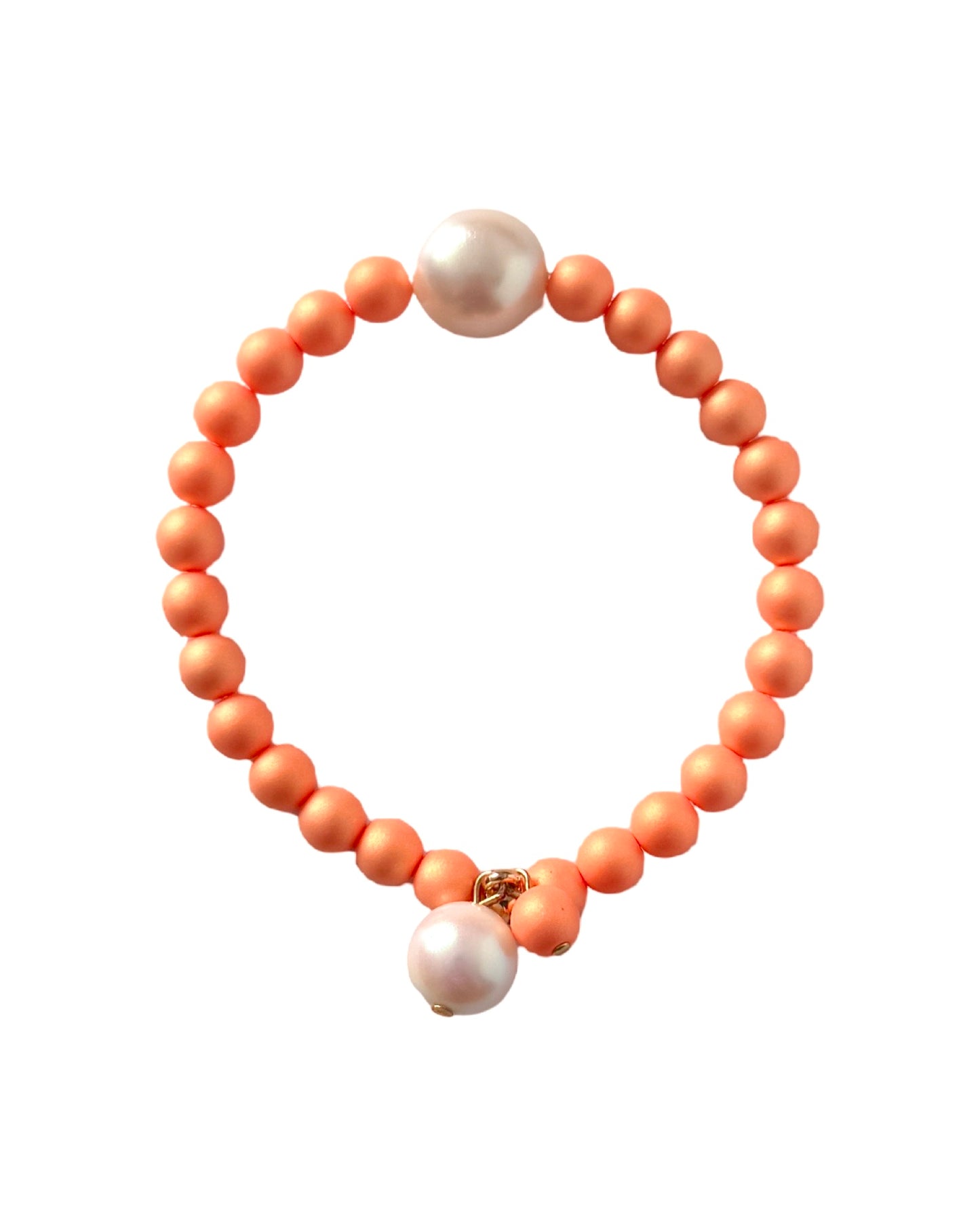Lush lollipop iridescent tangerine crystal bracelet