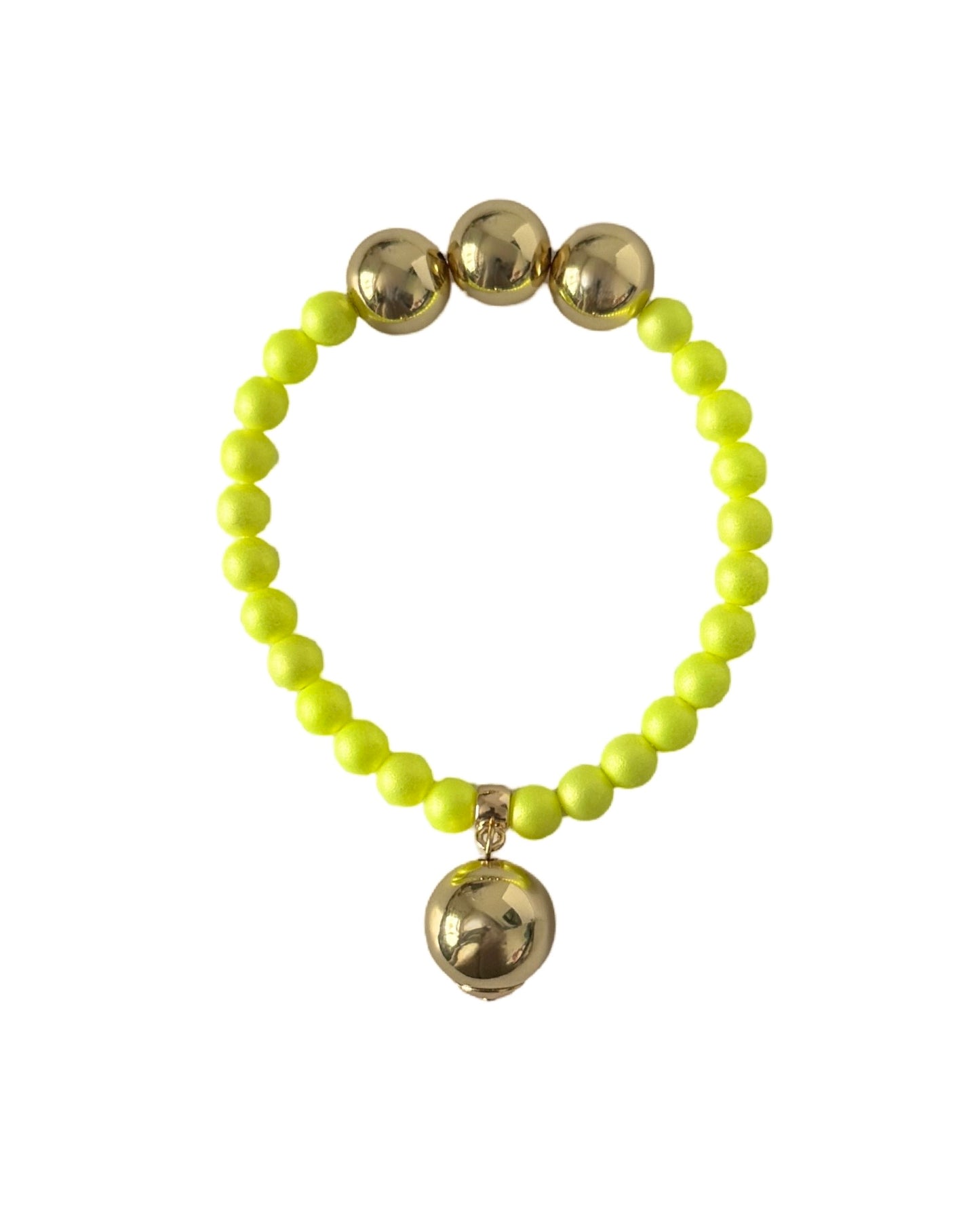 Betty boo iridescent lemoncello crystal bracelet