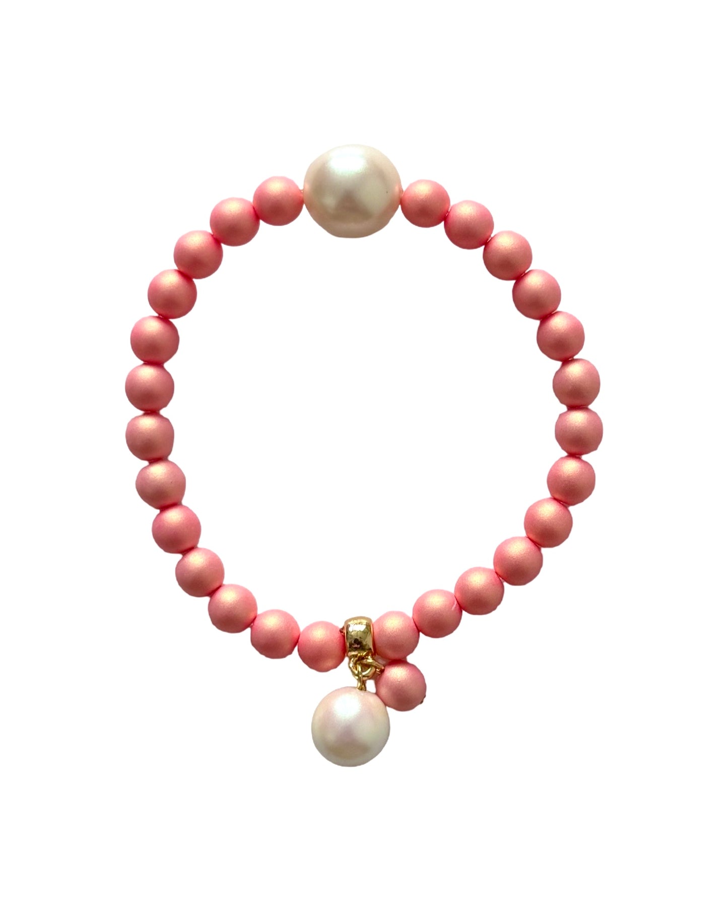 Lush Lollipop soft pink crush crystal bracelet