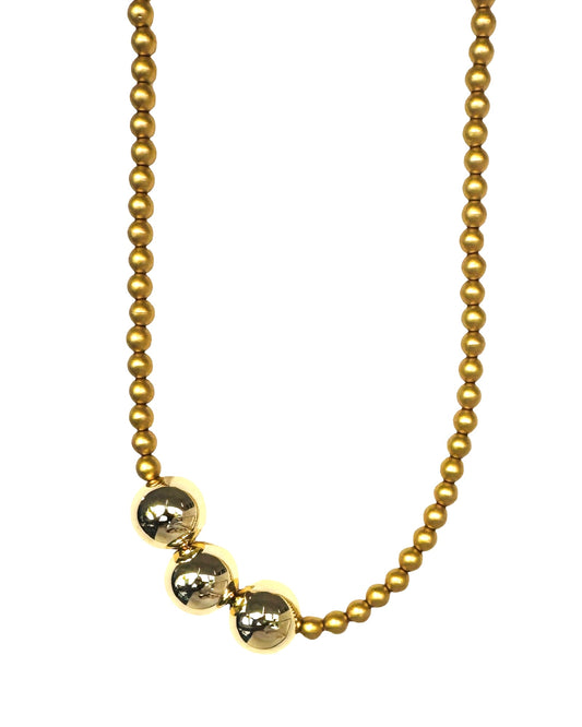Betty boo gold crystal chocker