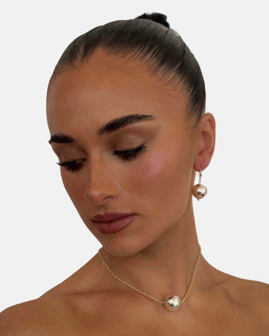 Vivienne gold + silver ball chain chocker