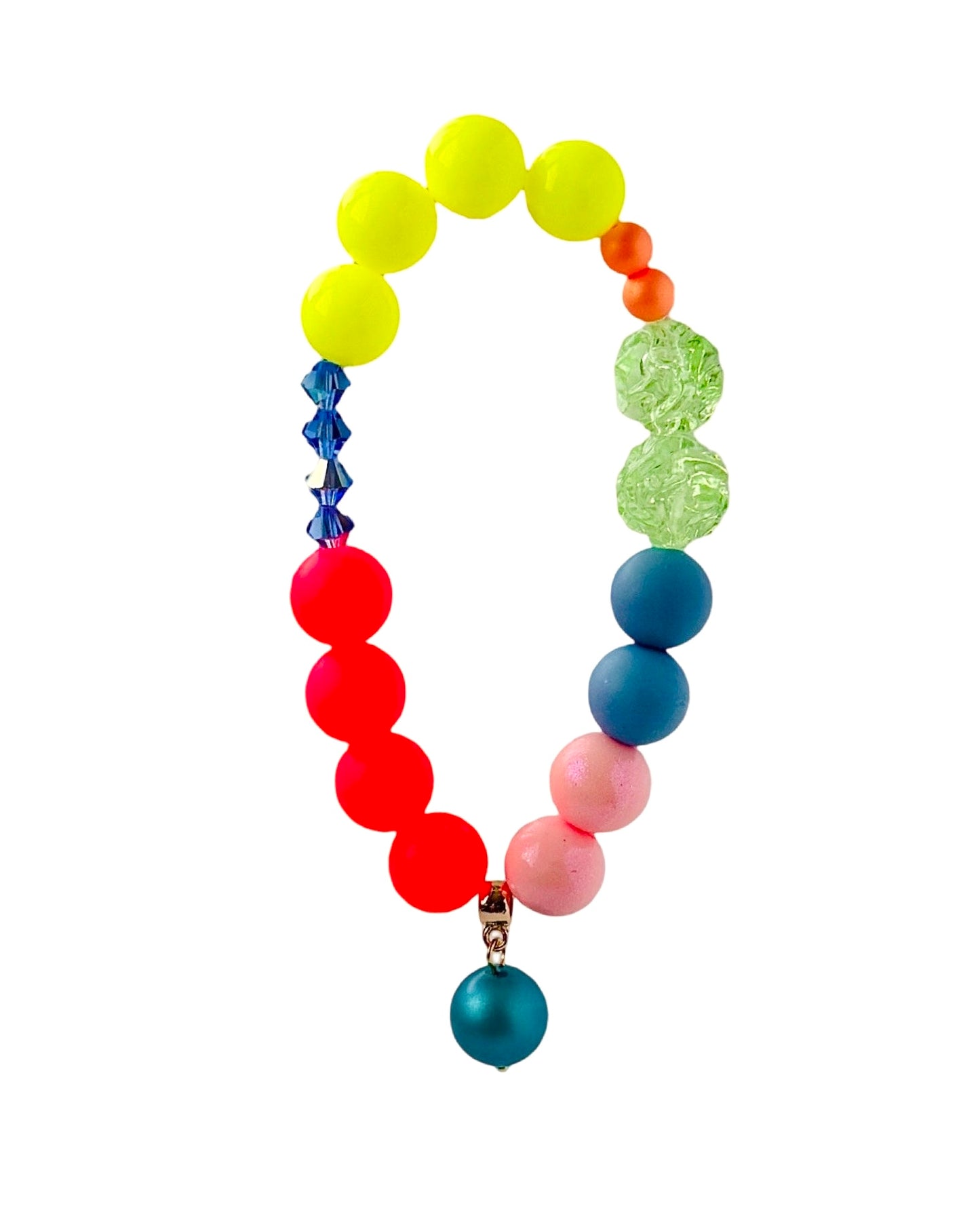 Neon yellow Barbie bracelet