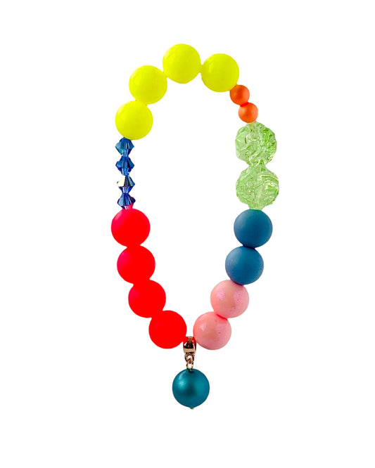 Neon yellow Barbie bracelet