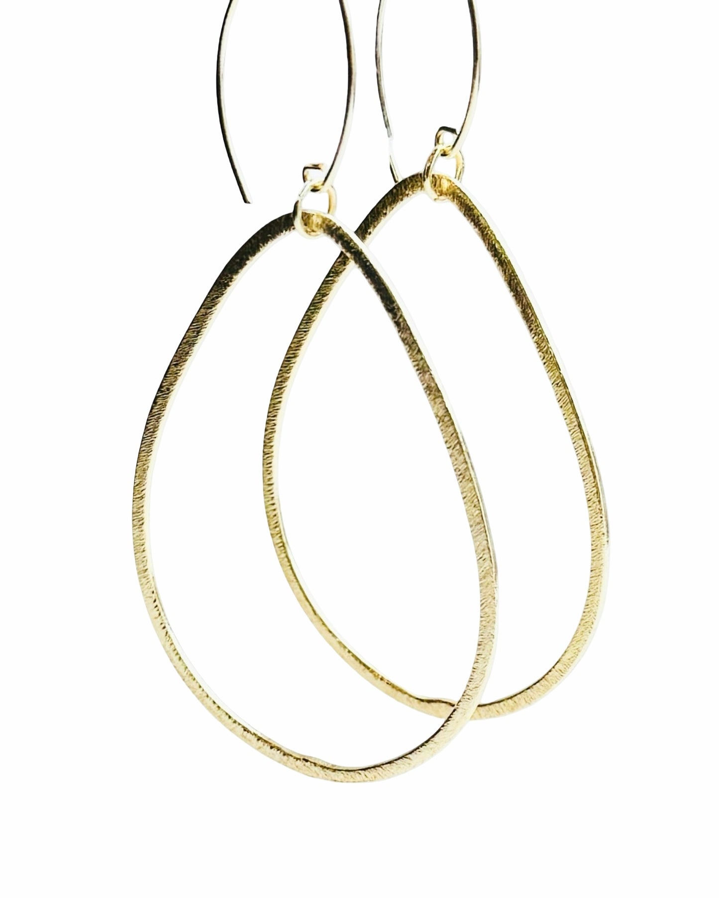 Ayluna tulip drop gold earrings