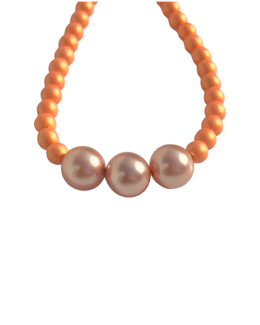 Betty boo peach Melba crystal anklet