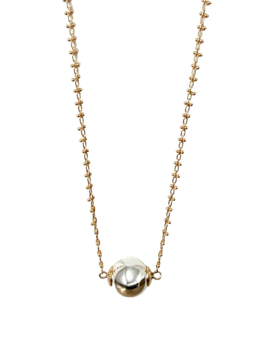 Vivienne | Gold & Silver Ball Choker
