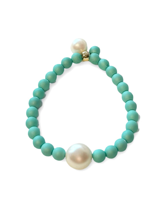 Lush lollipop turquoise crystal  bracelet
