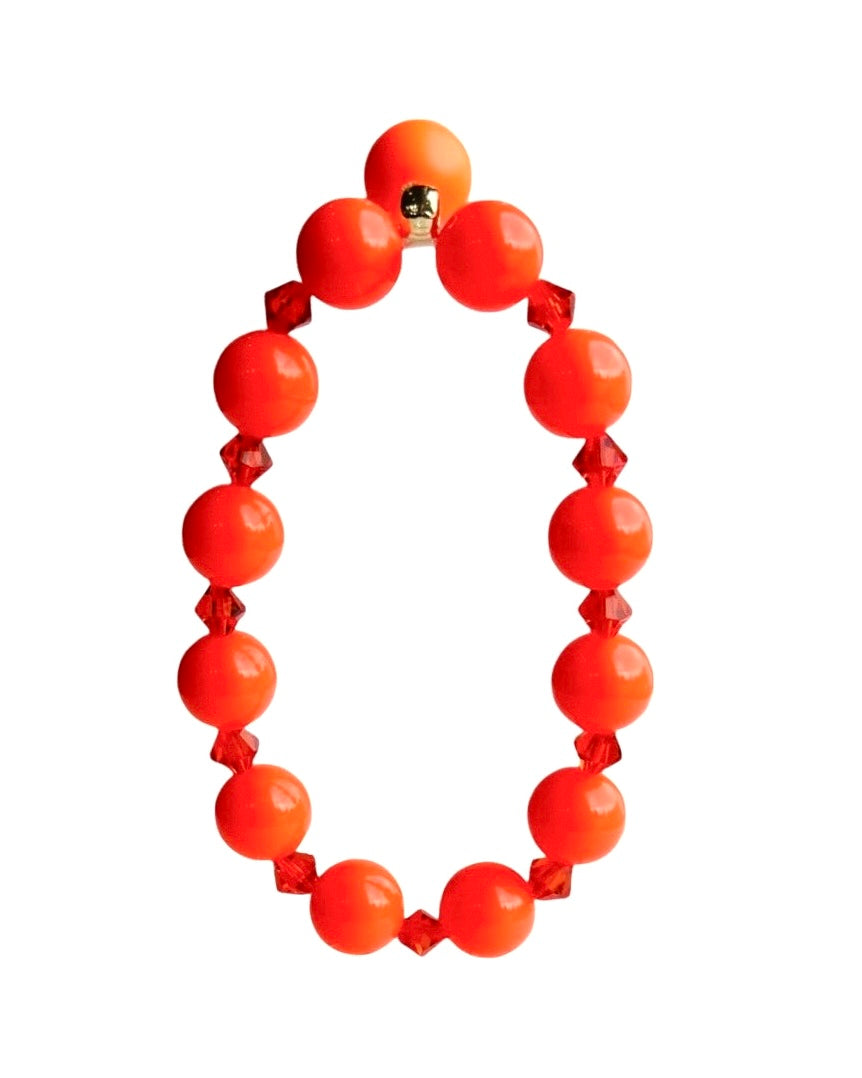 Bea Bracelet in Neon Orange