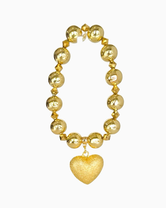 Twilight gold crystal sprinkle bracelet