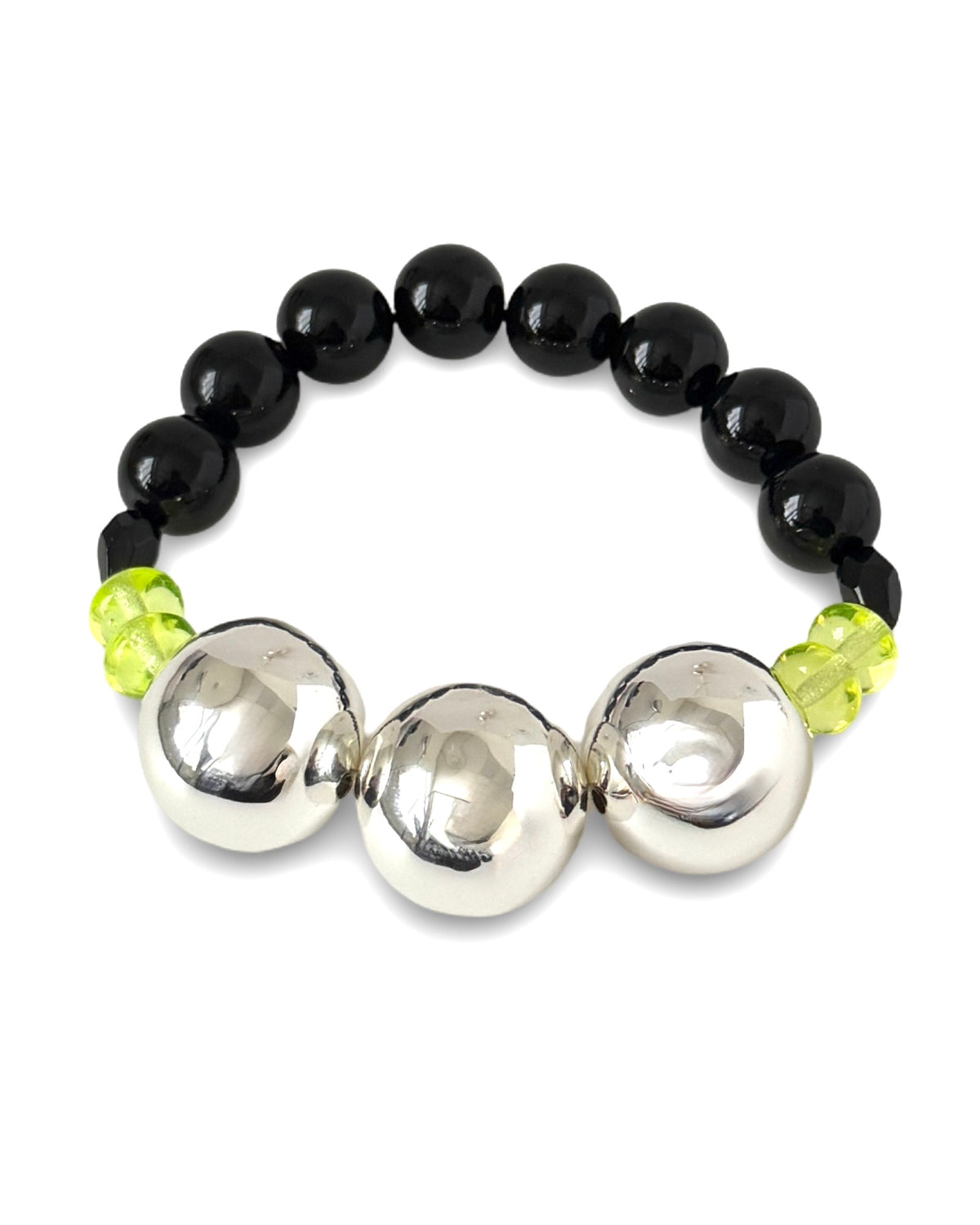 Miss Bee Black & Neon Bracelet